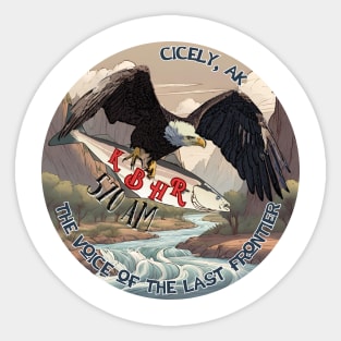 KBHR Eagle Circle Sticker